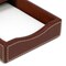 Dacasso Rustic Brown Leather 4" x 6" Memo Holder AG-3209 - alternate 3